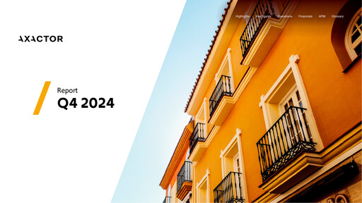 Vorschaubild Axactor ASA Quartalsbericht 2024-q4