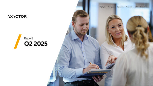 Vorschaubild Axactor ASA Quartalsbericht 2025-q2