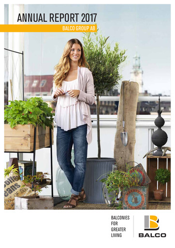 Thumbnail Balco Group Annual Report 2017