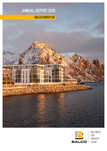 Thumbnail Balco Group Annual Report 2019