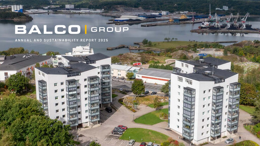 Miniature Balco Group Rapport annuel 2025