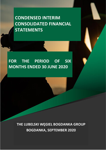 Thumbnail Lubelski Wegiel Bogdanka Half-year Report 2020-h1