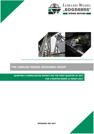 Thumbnail Lubelski Wegiel Bogdanka Quarterly Report 2017-q1