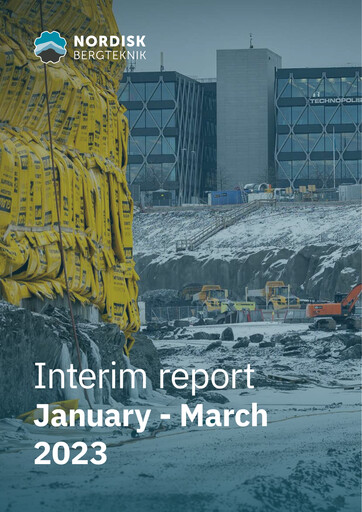 Thumbnail Nordisk Bergteknik AB Quarterly Report 2023-q1