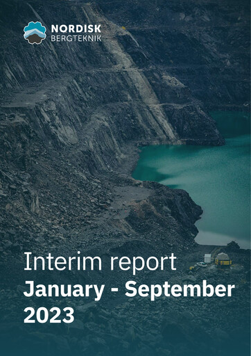 Thumbnail Nordisk Bergteknik AB Quarterly Report 2023-q3