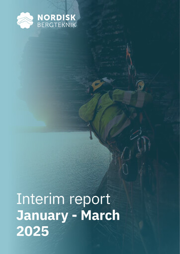 Thumbnail Nordisk Bergteknik AB Quarterly Report 2025-q1