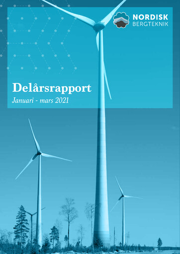 Vorschaubild Nordisk Bergteknik AB Quartalsbericht 2021-q1