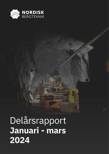 Vorschaubild Nordisk Bergteknik AB Quartalsbericht 2024-q1