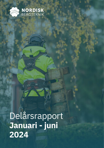 Vorschaubild Nordisk Bergteknik AB Quartalsbericht 2024-q2