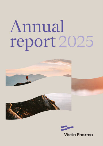 Thumbnail Vistin Pharma Annual Report 2025