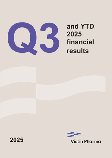 Vorschaubild Vistin Pharma Quartalsbericht 2025-q3