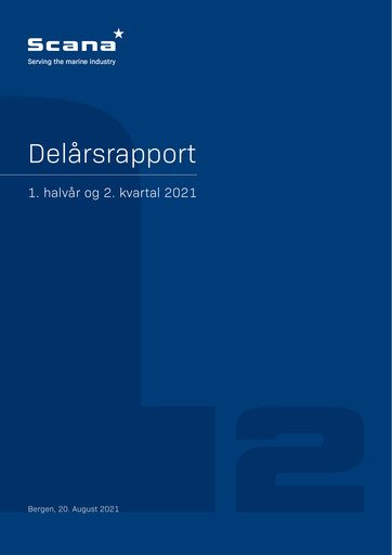 Vorschaubild Scana ASA Halbjahresbericht 2021-h1