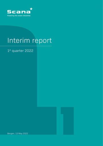 Vorschaubild Scana ASA Quartalsbericht 2022-q1