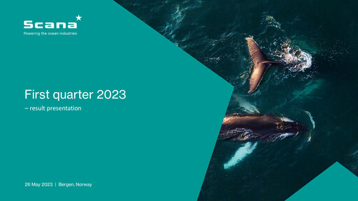 Vorschaubild Scana ASA Quartalsbericht 2023-q1