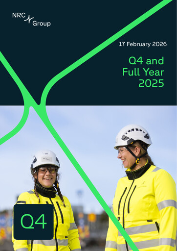 Thumbnail NRC Group ASA Quarterly Report 2025-q4