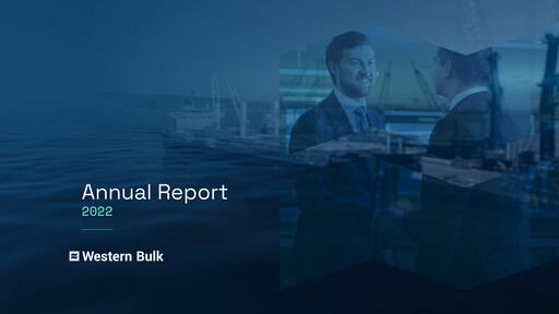 Vorschaubild Western Bulk Jahresbericht 2022