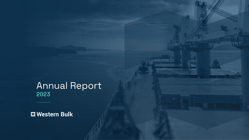 Vorschaubild Western Bulk Jahresbericht 2023