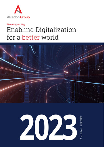 Thumbnail Alcadon Group AB Annual Report 2023