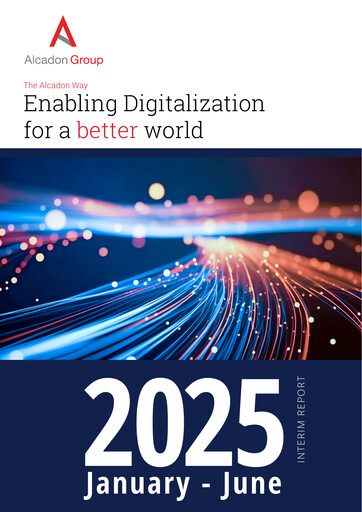 Thumbnail Alcadon Group AB Half-year Report 2025-h1