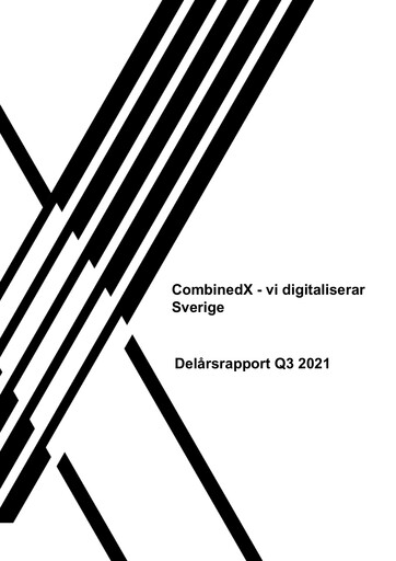 Thumbnail CombinedX Quarterly Report 2021-q3