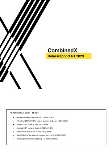 Thumbnail CombinedX Quarterly Report 2023-q1