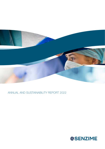 Thumbnail Senzime AB Annual Report 2022
