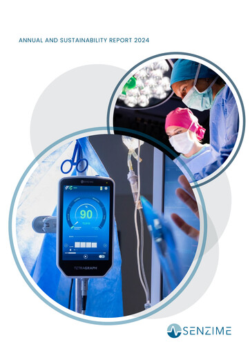 Thumbnail Senzime AB Annual Report 2024