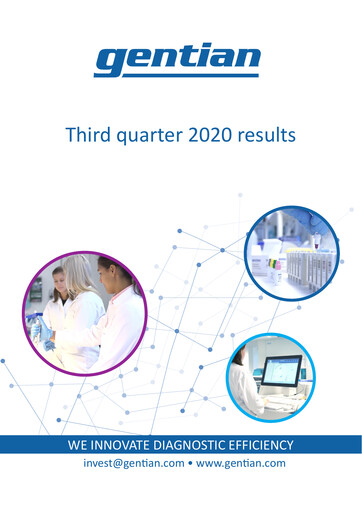 Thumbnail Gentian Diagnostics ASA Quarterly Report 2020-q3