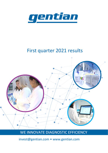 Thumbnail Gentian Diagnostics ASA Quarterly Report 2021-q1