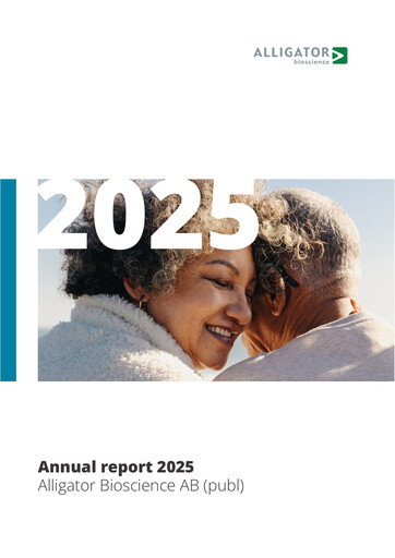 Thumbnail Alligator Bioscience AB Annual Report 2025