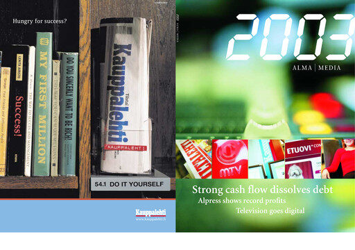 Thumbnail Alma Media Annual Report 2003