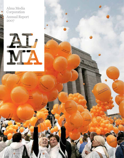 Thumbnail Alma Media Annual Report 2007