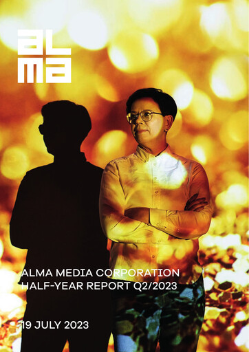 Thumbnail Alma Media Half-year Report 2023-h1