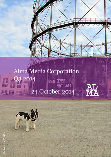 Thumbnail Alma Media Quarterly Report 2014-q3
