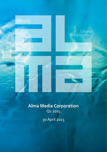 Thumbnail Alma Media Quarterly Report 2015-q1