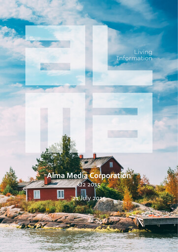 Thumbnail Alma Media Quarterly Report 2015-q2