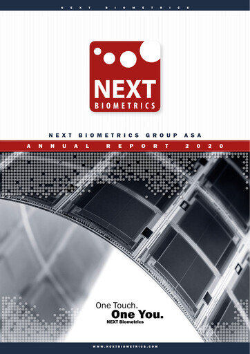 Thumbnail NEXT Biometrics Group ASA Annual Report 2020