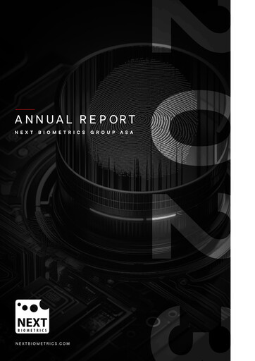 Thumbnail NEXT Biometrics Group ASA Annual Report 2023