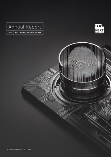 Thumbnail NEXT Biometrics Group ASA Annual Report 2024