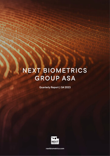 Thumbnail NEXT Biometrics Group ASA Quarterly Report 2023-q4