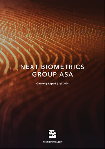 Thumbnail NEXT Biometrics Group ASA Quarterly Report 2026-q1