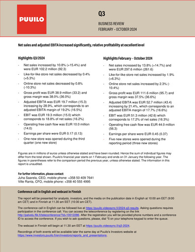 Thumbnail Puuilo Quarterly Report 2024-q3