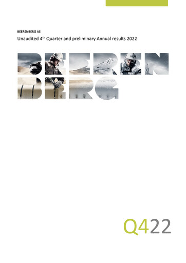 Vorschaubild Beerenberg Quartalsbericht 2022-q4