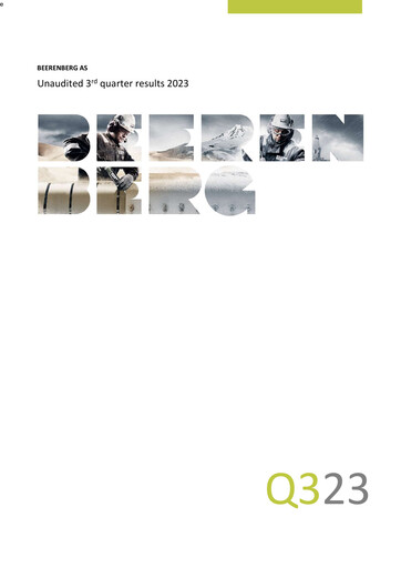 Vorschaubild Beerenberg Quartalsbericht 2023-q3