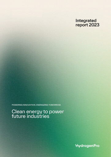 Thumbnail HydrogenPro ASA Annual Report 2023