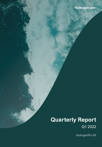 Thumbnail HydrogenPro ASA Quarterly Report 2022-q1