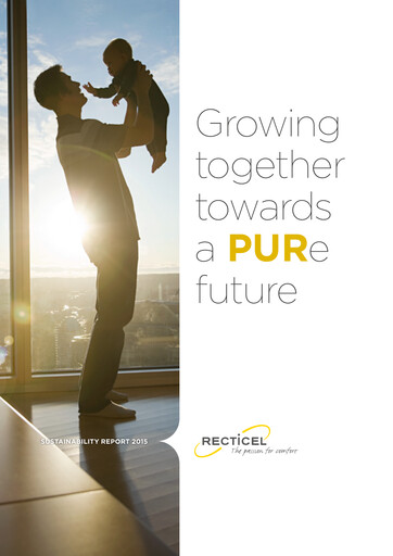 Thumbnail Recticel Sustainability Report 2015