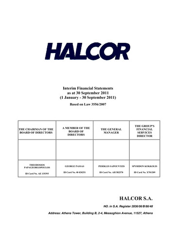 Thumbnail Elvalhalcor Hellenic Copper and Aluminium Industry Financial Statement 2011-9m