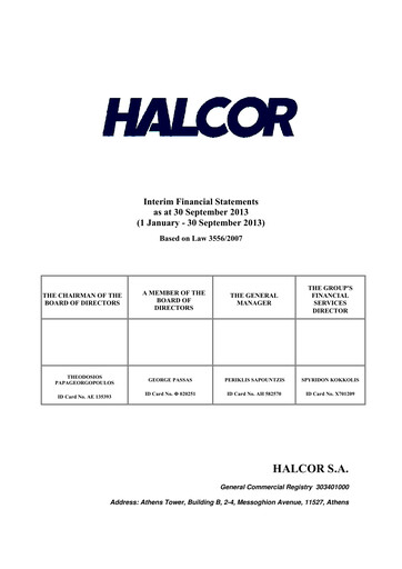 Thumbnail Elvalhalcor Hellenic Copper and Aluminium Industry Financial Statement 2013-9m