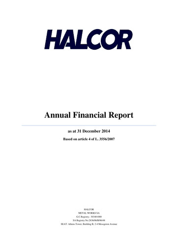 Thumbnail Elvalhalcor Hellenic Copper and Aluminium Industry Financial Statement 2014